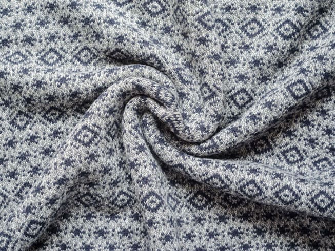 Intarsia Knit Fabric
